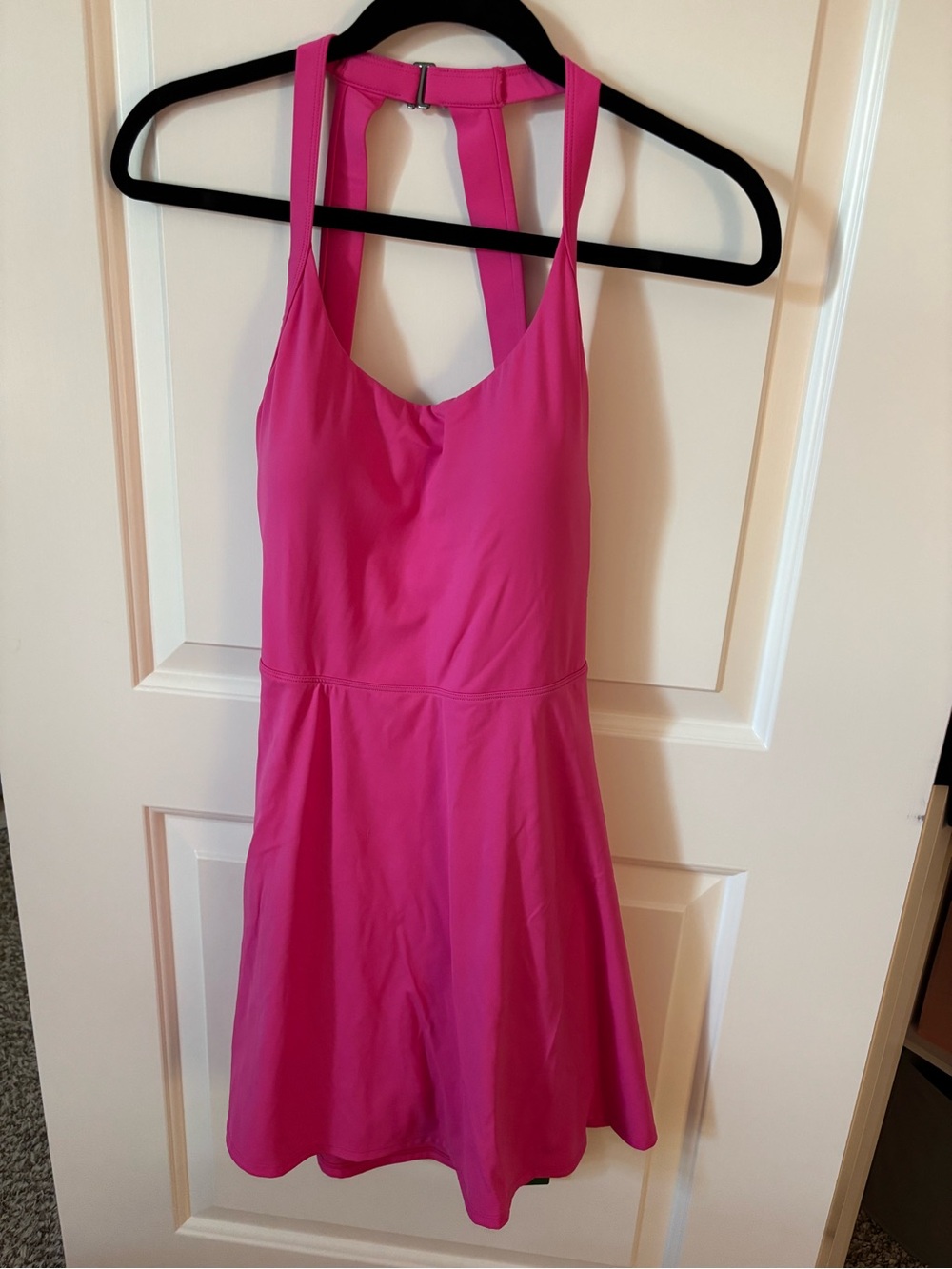 HALARA Hot Pink Racerback One-Piece Dress